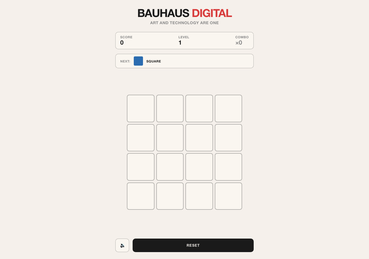 Bauhaus Digital — Art and Technology Are One