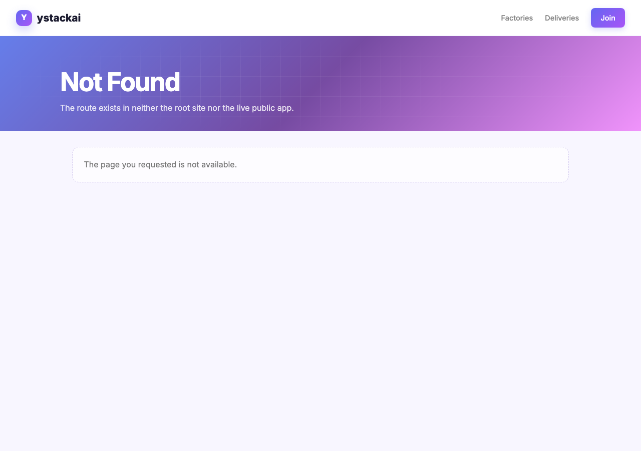 ystackai — Cozy interactive toys, built by moonlight.