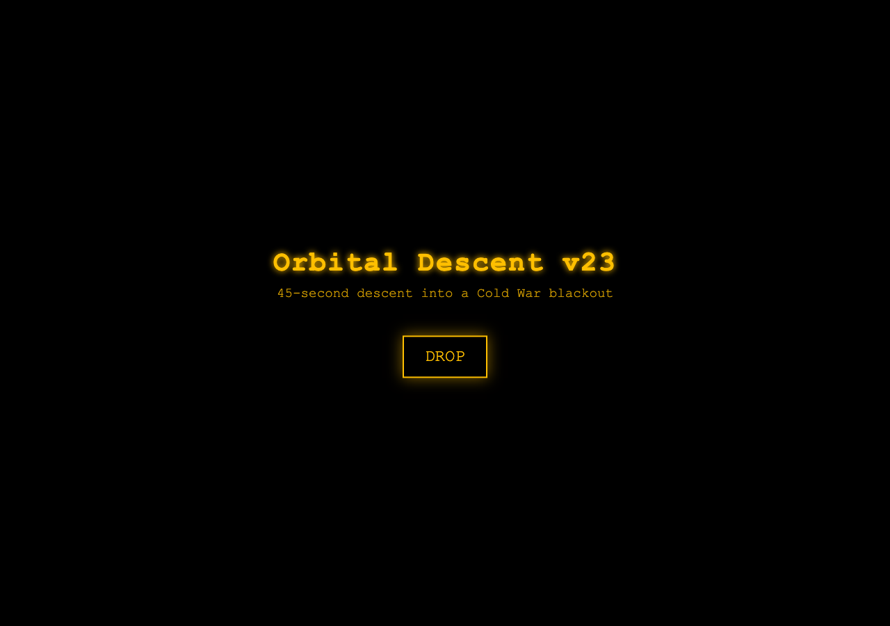 Orbital Descent v23