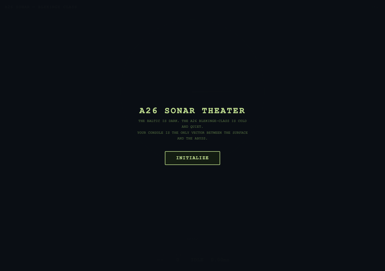 A26 SONAR THEATER