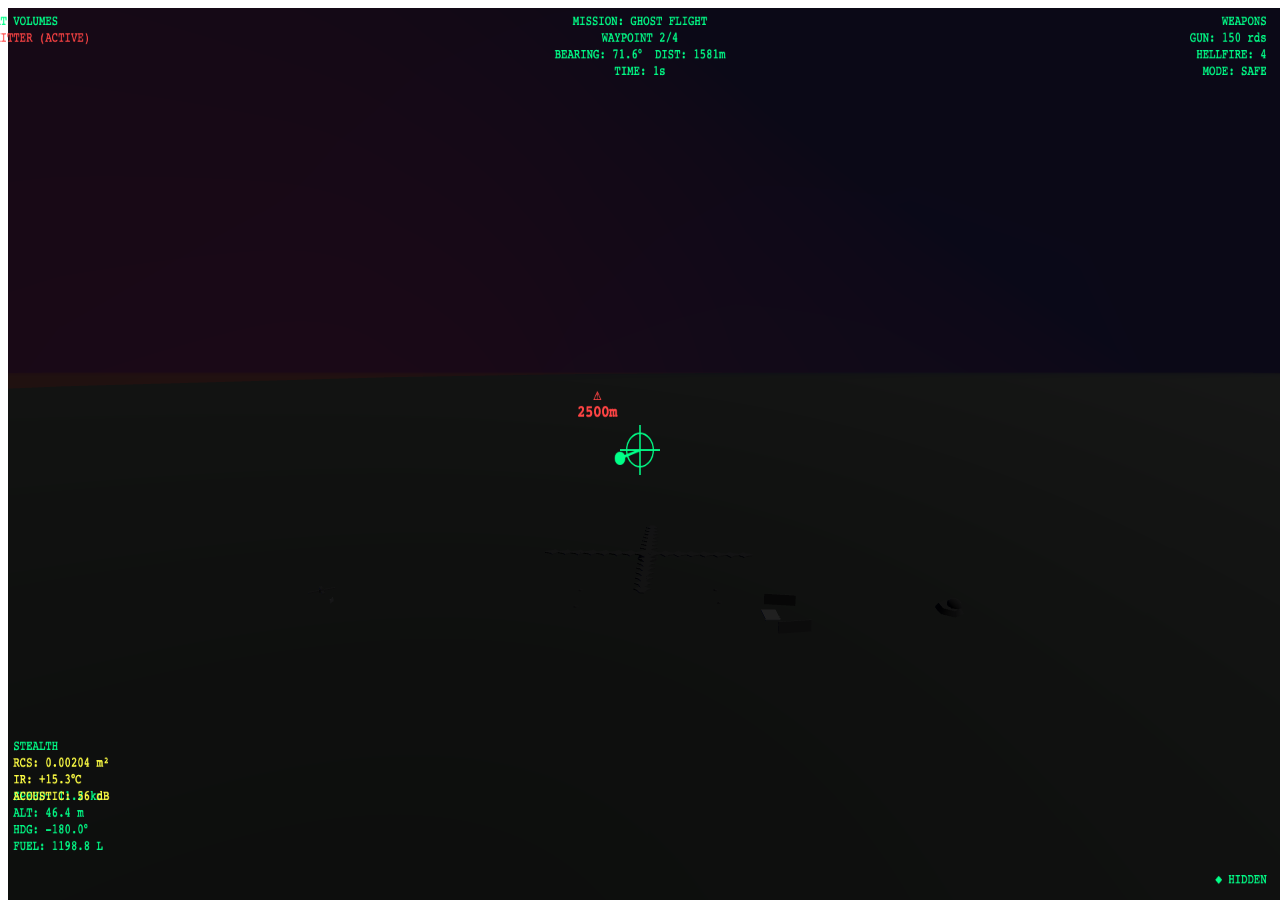INV-360 Black Variant - Ghostline HUD - Mission 1