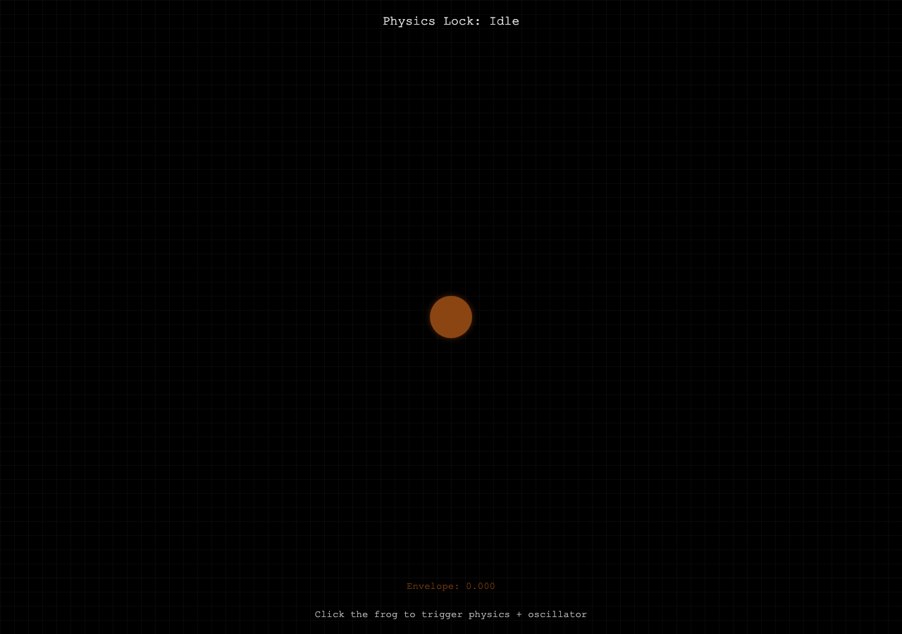 Frog Physics Oscillator — v0.3 Stable Decay Engine