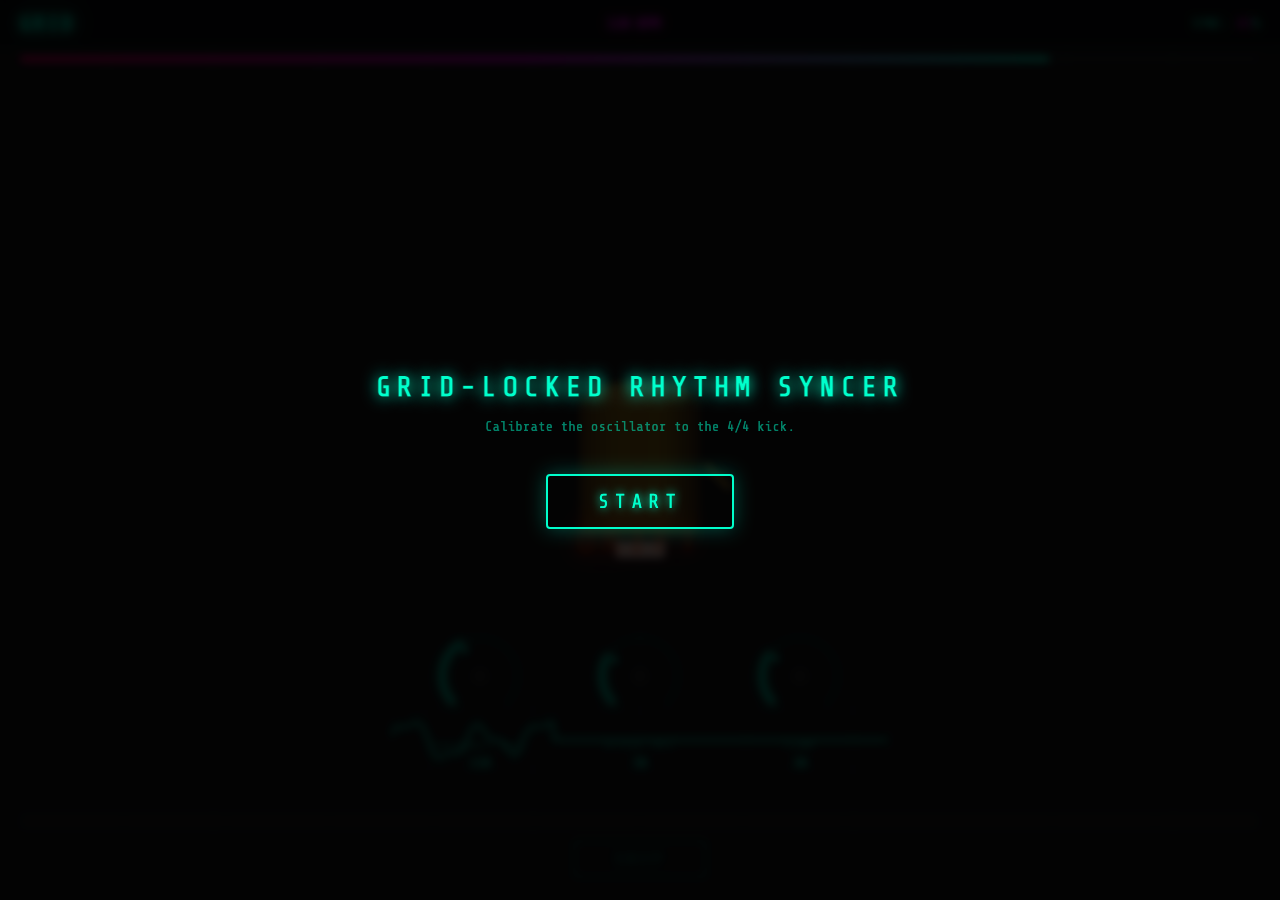 Grid-Locked Rhythm Syncer