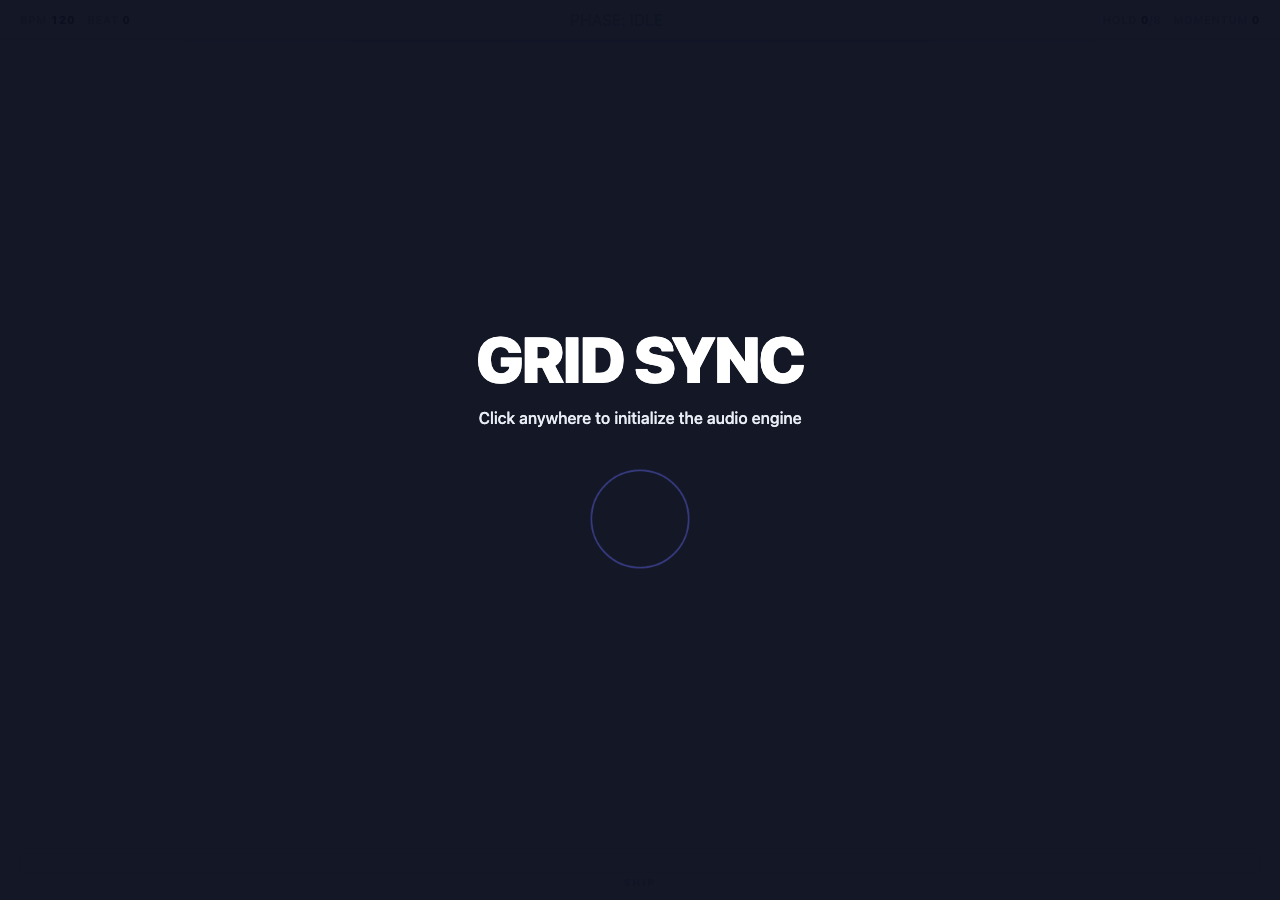 Grid Sync — Audio Engine