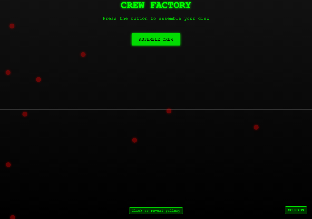 Crew Factory - Onboarding